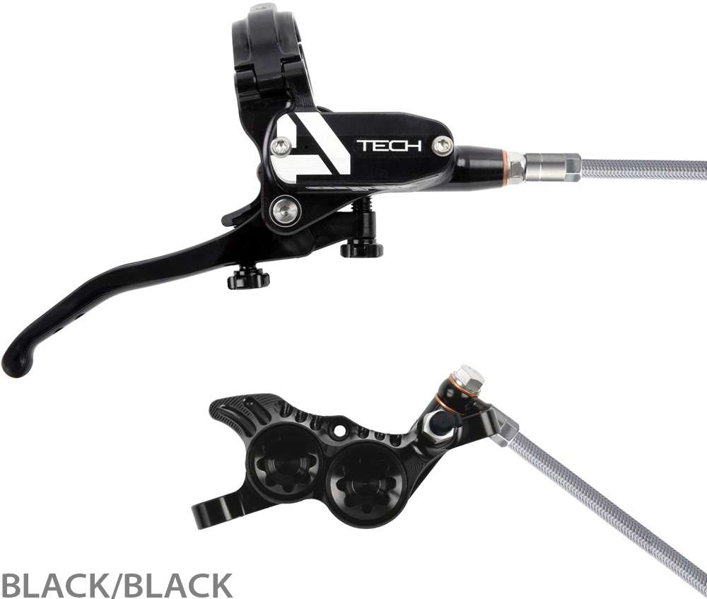 Hope Tech 4 V4 Stahlflex-Scheibenbremse – Hebel rechts