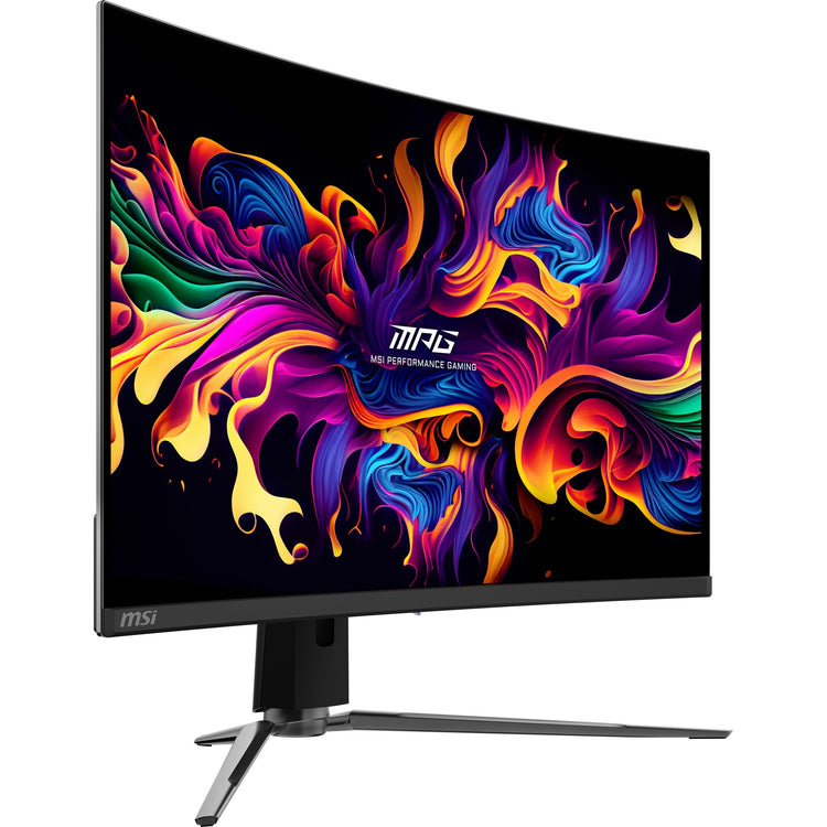 MSI MPG 321curx QD-OLED 31,5 4K UHD Curved Gaming Monitor (Schwarz, 2x HDMI, Display Port, 2x USB-A, USB-B, USB-C, 240 Hz)