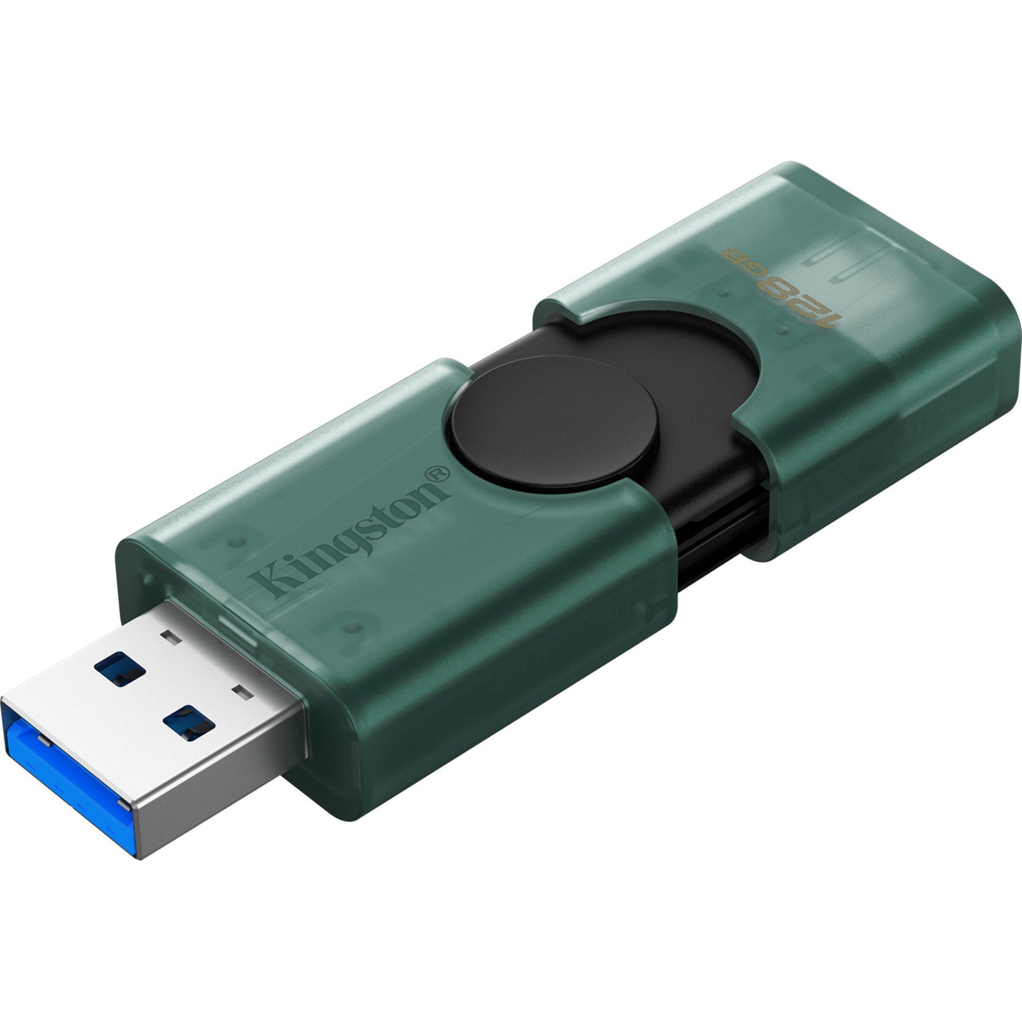 Kingston Data Traveller Duo 128 GB USB-Stick (grün schwarz, dtdeg2 128 GB)