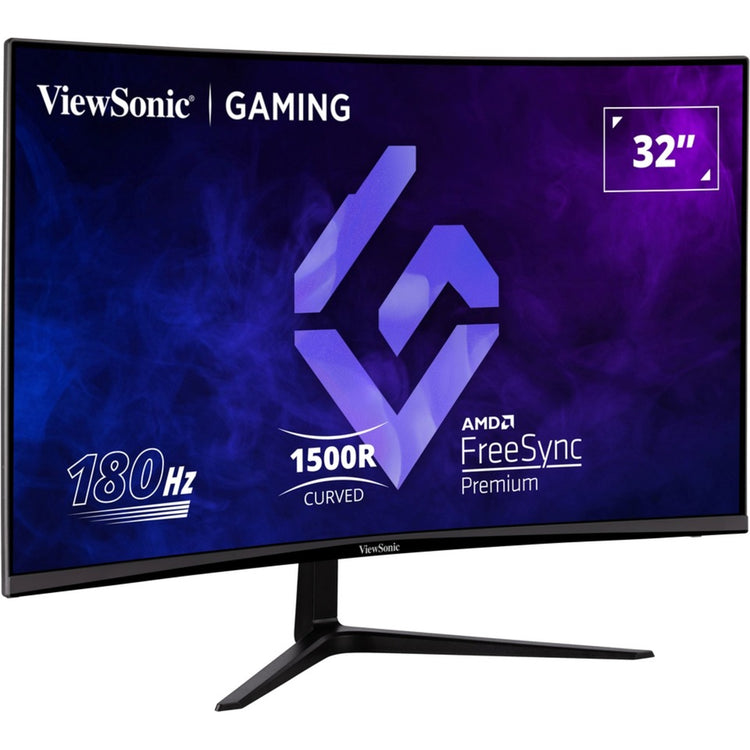 Viewsonic vx3218-pc-mhd 32 gebogener Gaming-Monitor (schwarz, 2x HDMI, 1x Display-Port, 180 Hz)