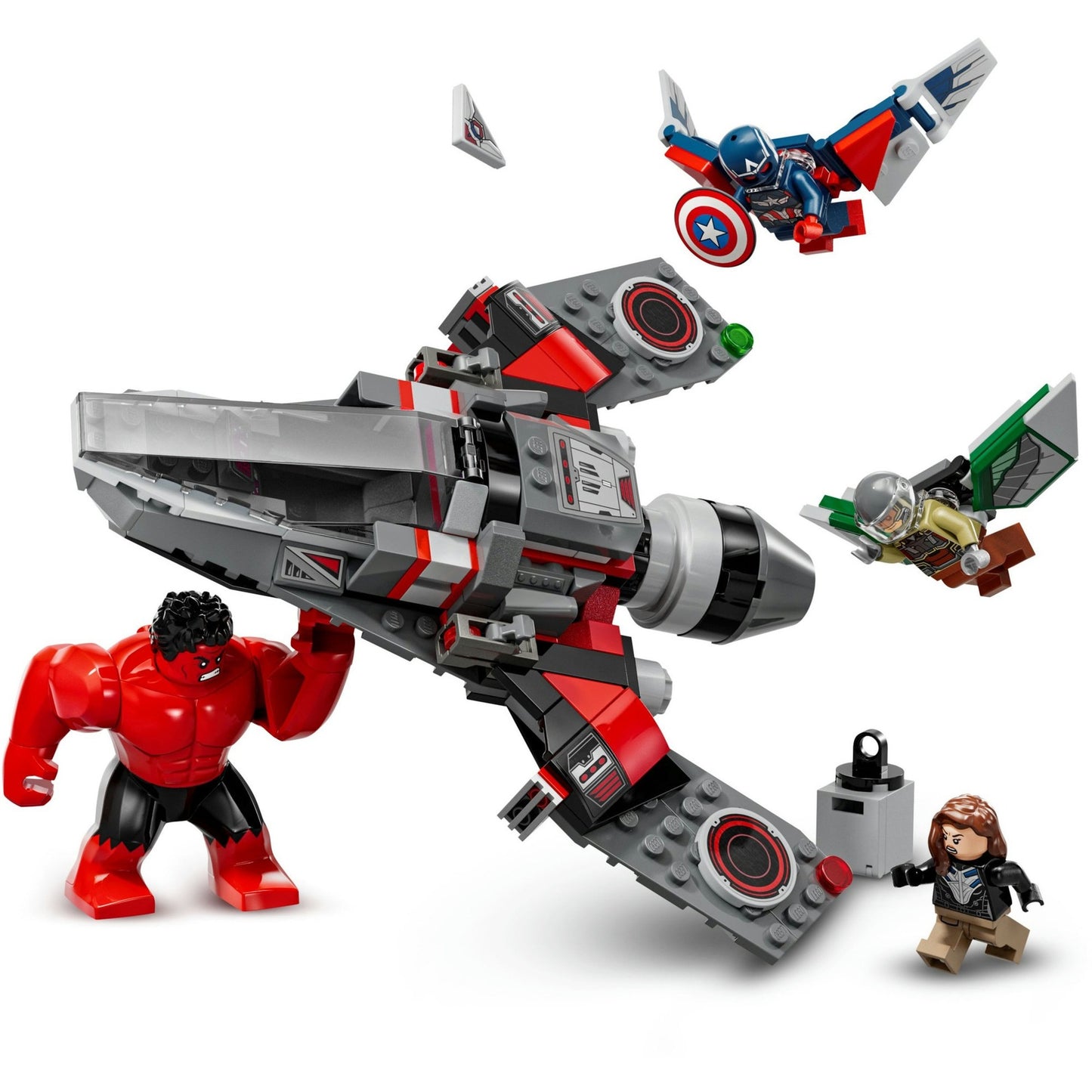 Lego Lego 76292 Captain America Vs. Red Hulk Duell