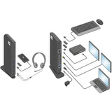 ACT Connectivity USB-C oder USB-A Dual Monitor Docking Station - afbeelding 6