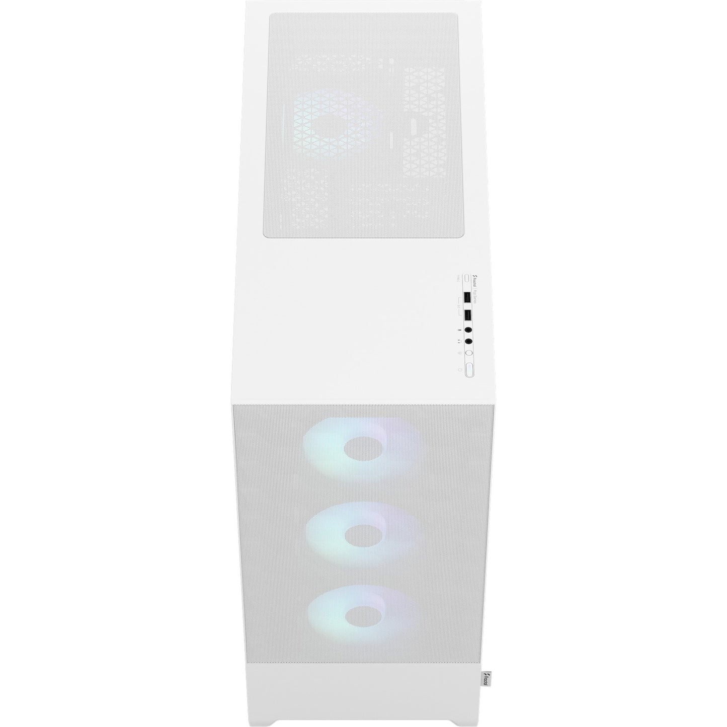 Fraktales Design Pop XL Air RGB Weiß TG Clear Tint