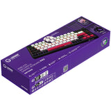 Lorgar kbp70mw, Gaming-Tastatur (schwarz, US-Layout, logar toxic purple, 65 %, RGB, Hot-Swap-fähig, PBT Double-Shot, Bluetooth 2,4 GHz USB) - afbeelding 10
