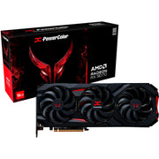 Powercolor Radeon RX 9070 Red Devil 16GB OC Grafikkarte (schwarz, RDNA4, GDDR6, 3x Display Port, 1x HDMI) - afbeelding 1
