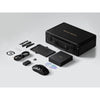 Mchose a7x Ultra-Magnesiumlegierung kabellose Gaming-Maus (schwarz, bis zu 40.000 dpi, 2,4 GHz USB-C Bluetooth)
