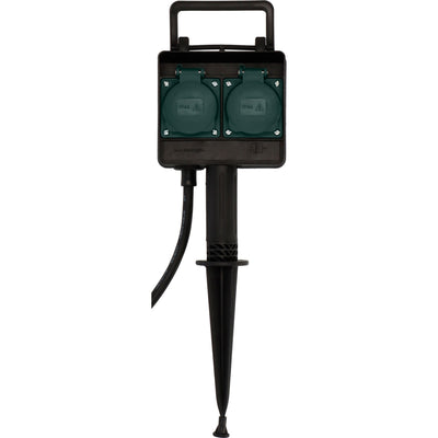 Brennenstuhl Garden Socket mit der Erde Seps 1154430