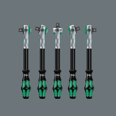 Wera 8100 SC 2 Zyklop Speed ​​Rattels Set, 1 2, 37-Palace