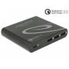 Delock USB-Ladegerät 1x USB Typ-C + 3x USB Typ-A