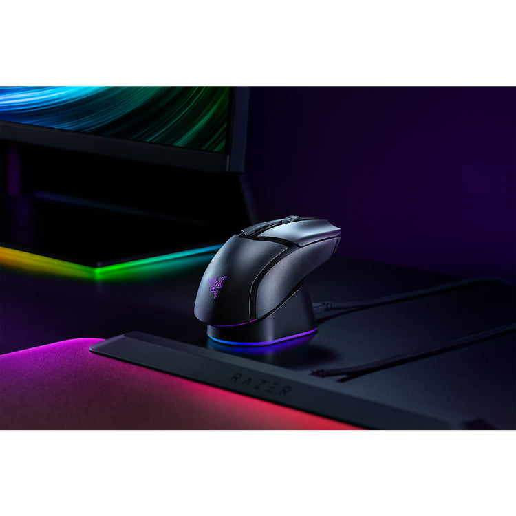 Razer Cobra Hyperspeed Gaming-Maus (schwarz, 26.000 dpi, RGB, 2,4 GHz Bluetooth USB)