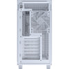 Asus Prime Ap303 - Mesh Panel Midi Tower Gehäuse (weiß | 2x USB-A | 1x USB-C)