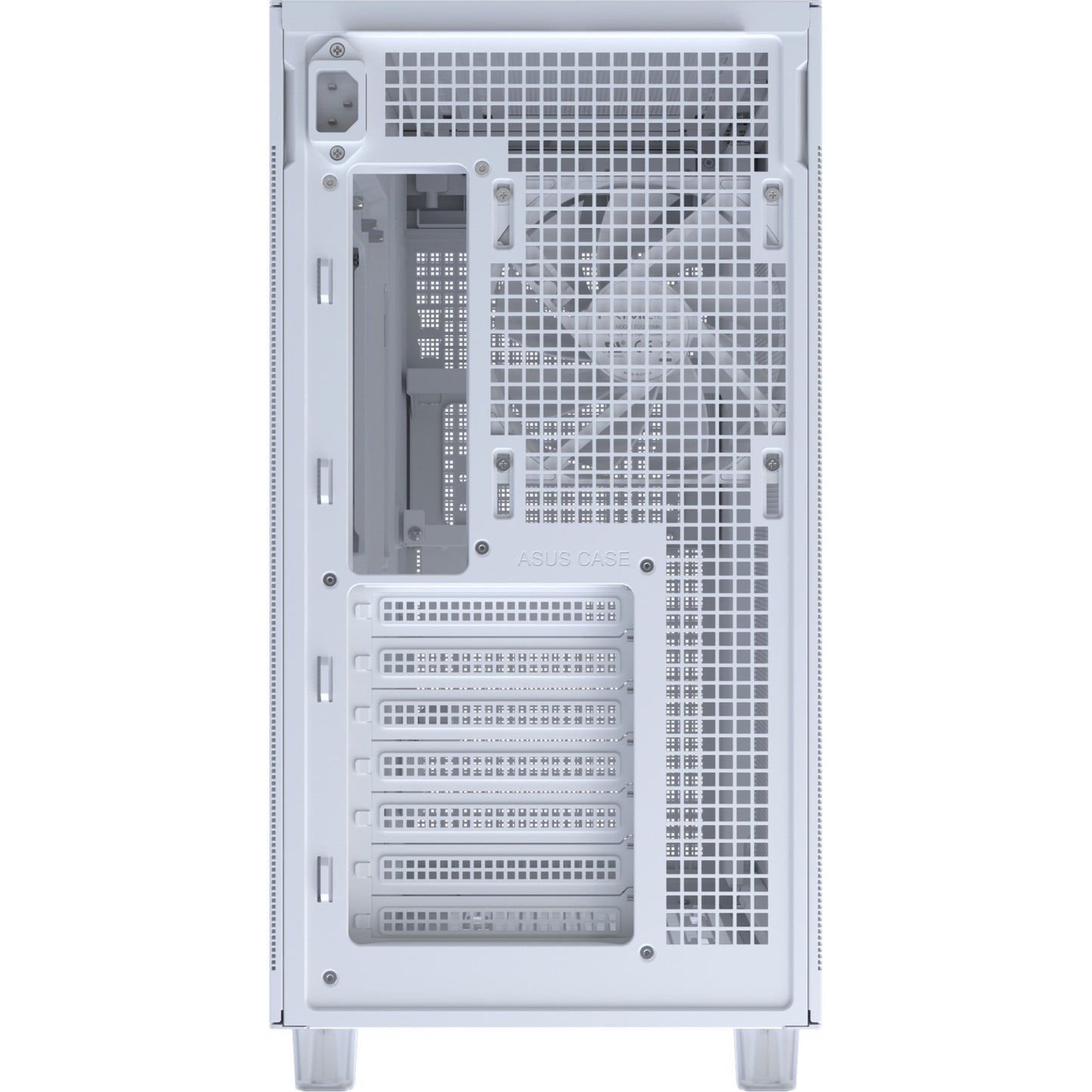 Asus Prime Ap303 - Mesh Panel Midi Tower Gehäuse (weiß | 2x USB-A | 1x USB-C)