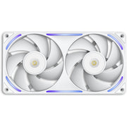 Nzxt Performance Fan F280x RGB-Gehäuselüfter (weiß, 2 Stück, 280 x 140 x 30 mm, PWM) - afbeelding 2
