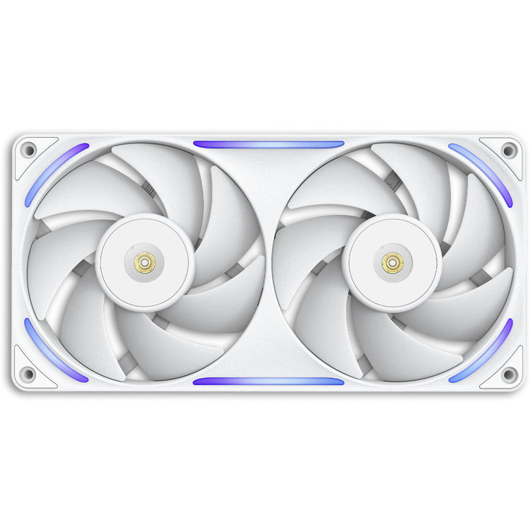 Nzxt Performance Fan F280x RGB-Gehäuselüfter (weiß, 2 Stück, 280 x 140 x 30 mm, PWM)