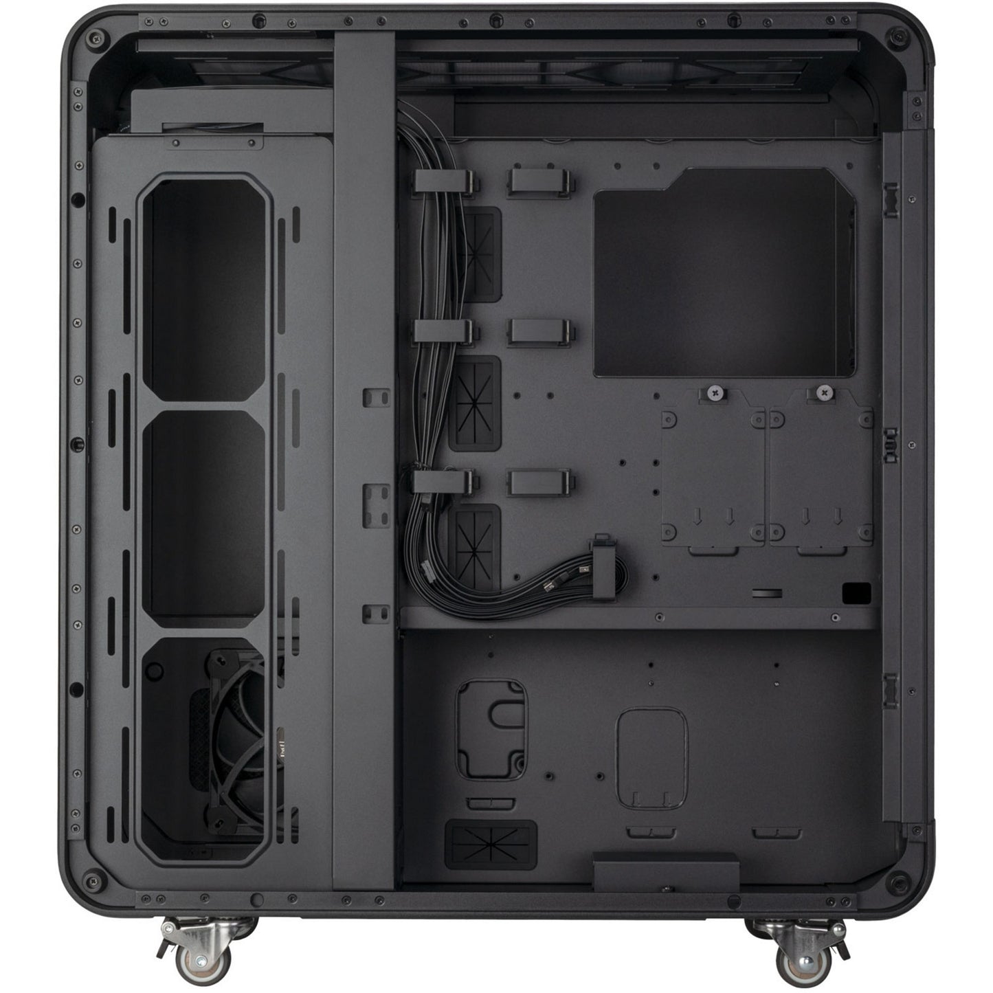 Silverstone alta t1 Big-Tower-Gehäuse (schwarz | 2x USB-A | 2x USB-C)