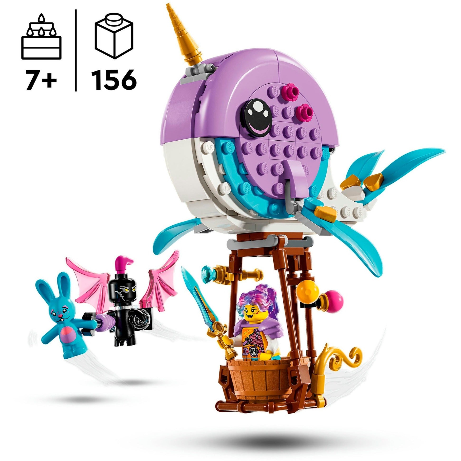 Lego Lego Dreamzzz 71472 Izzies Narwal Air Ballon