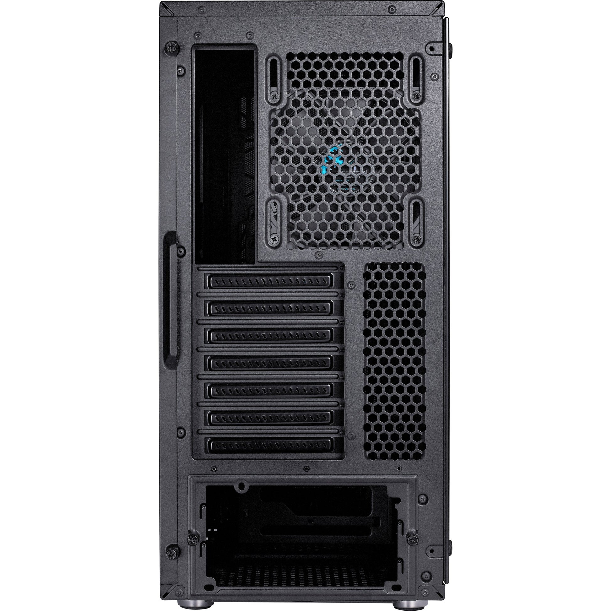 Fraktales Design meshify c dunkle getemperte Glas