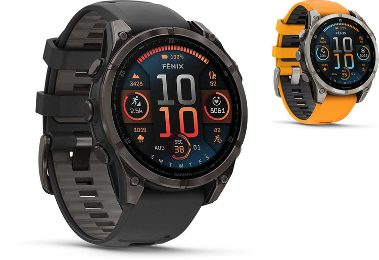 Garmin fēnix® 8 – 47 mm Amoled Sapphire – GPS-Multisport