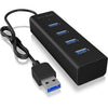 Icy Box IB-Hub1409-U3 4-Port USB-Hub