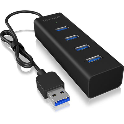 Icy Box IB-Hub1409-U3 4-Port USB-Hub