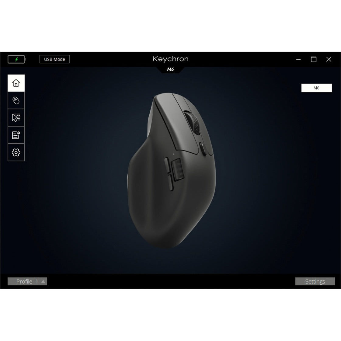 Keychron M6-A1 Wireless Maus