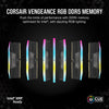 Corsair Vengeance RGB 32 GB DDR5-6000 (2x 16 GB) RAM (schwarz, cmh32gx5m2d6000z38, xmp, expo)