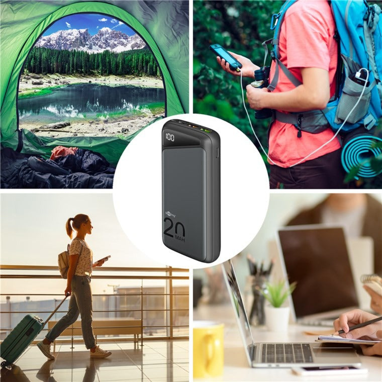 Goobay -Gebühr Powerbank 20.000 mah