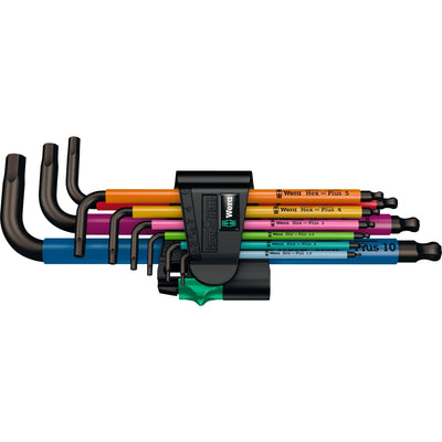 WAA 950 9 Hex-Plus Multicolour 1 Stift Keys Set, Metr