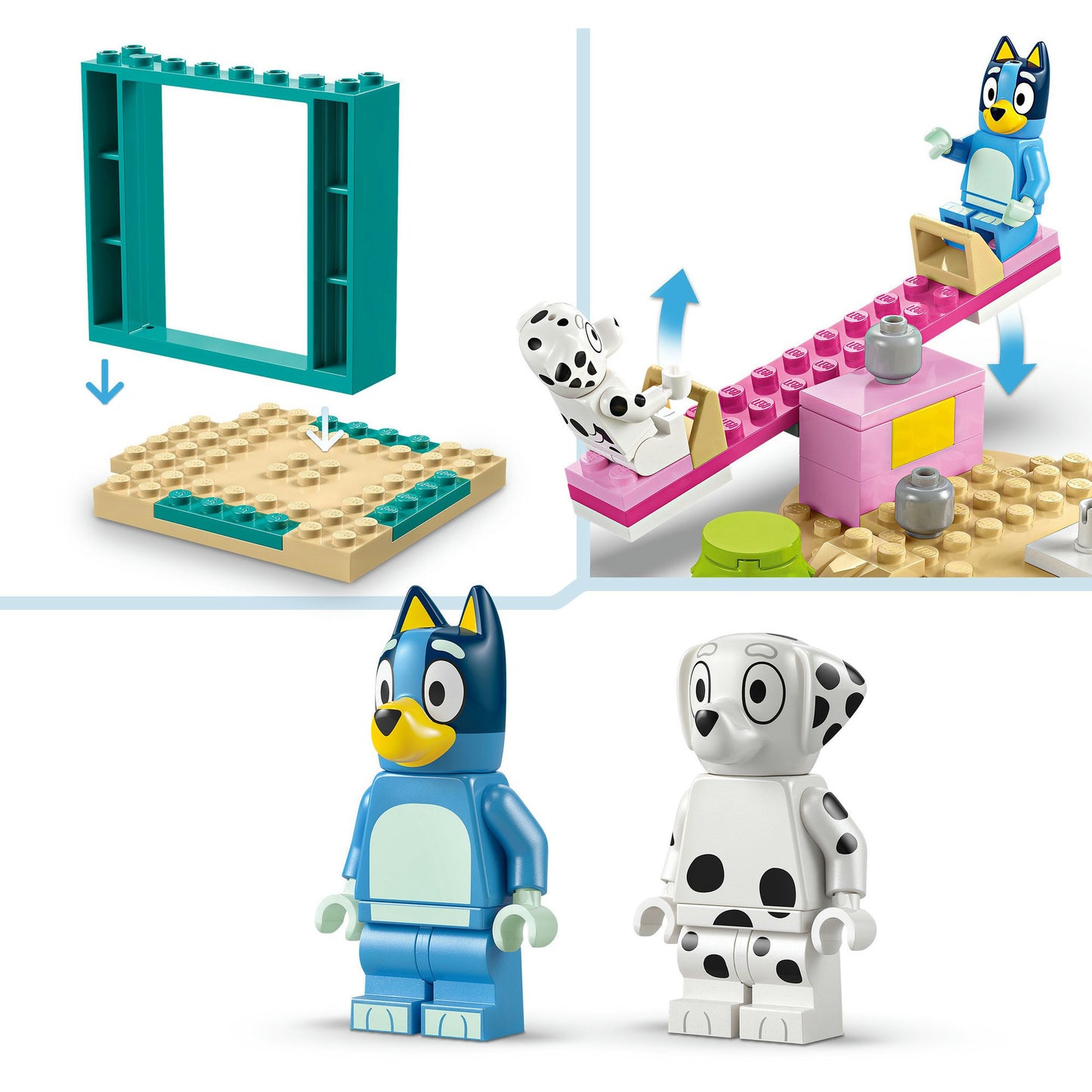 LEGO Duplo 11201 Bluey und Chloe auf dem Spielplatz