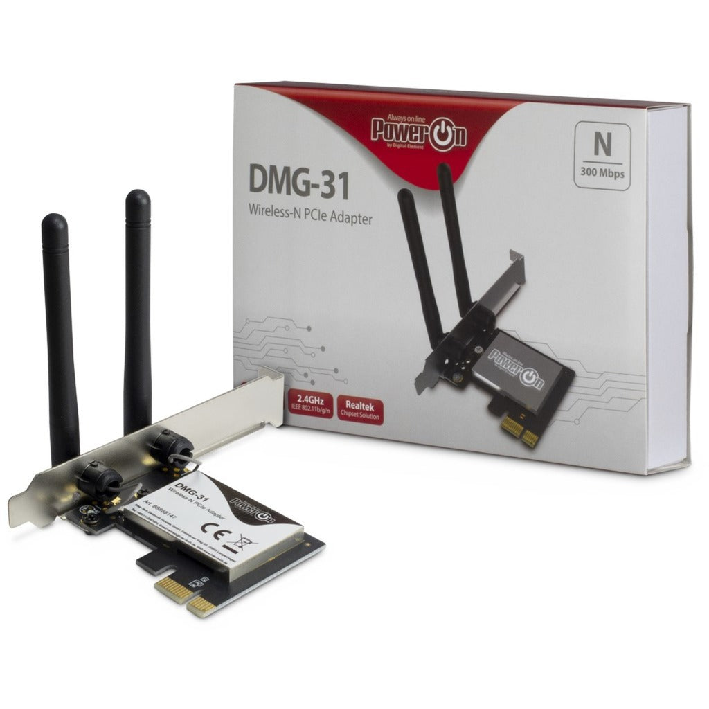 Inter-Tech DMG-31 Wireless-N PCIe-Adapter