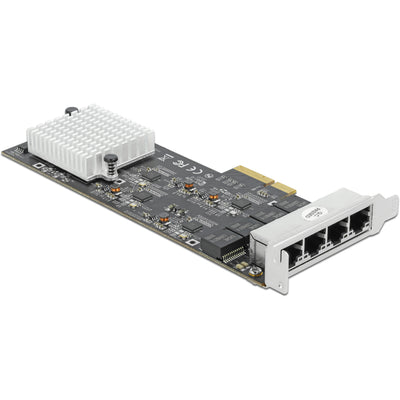 Delock PCI Express x4 auf 4 x RJ45 2,5 GBe Netzwerkadapter