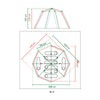 Coleman Octagon 8 Zelt (grau)