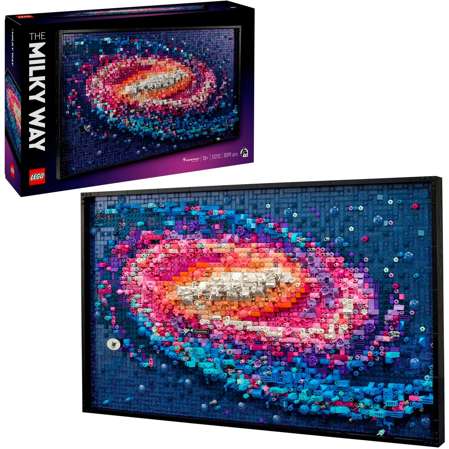 LEGO LEGO ART 31212 Das Milchstraßensystem