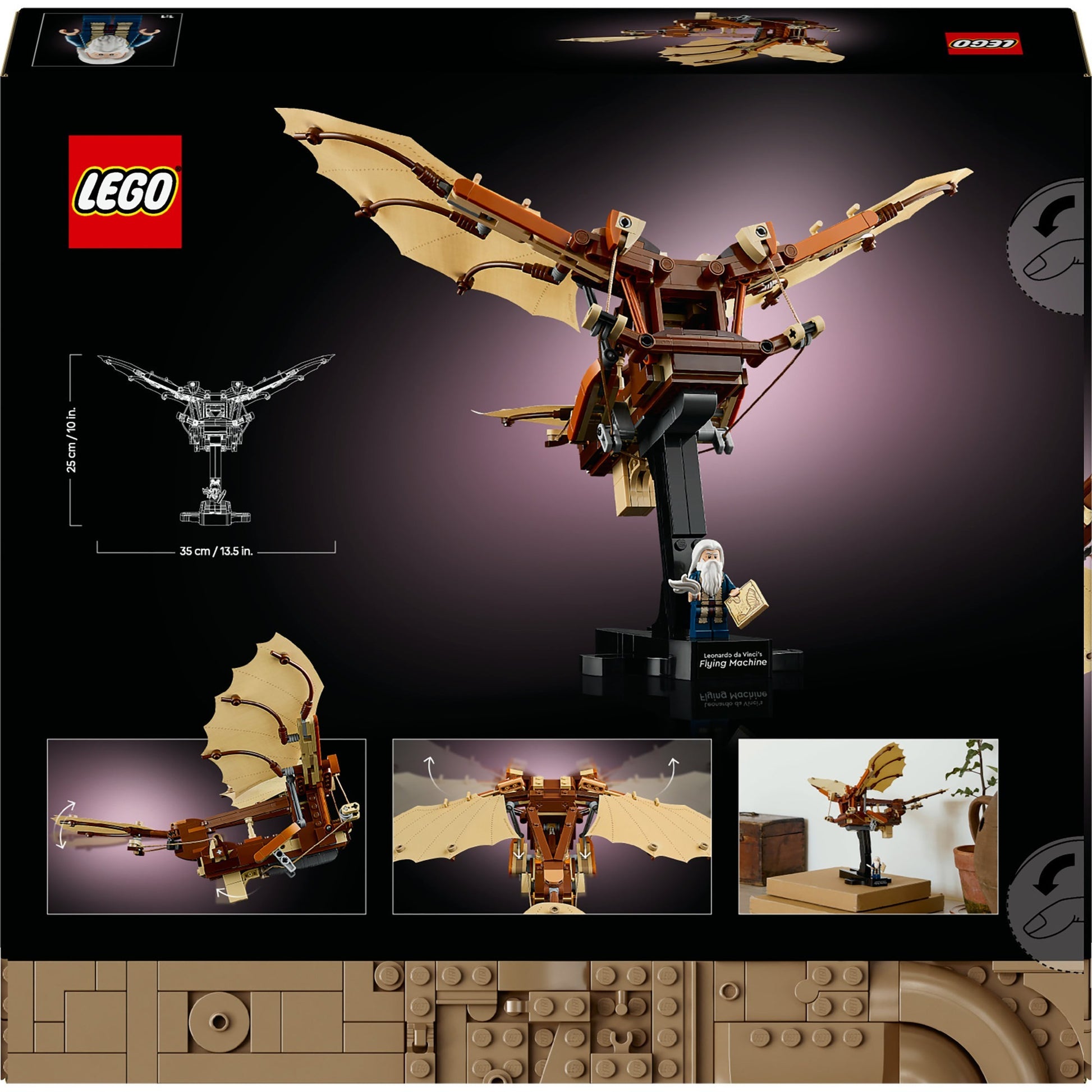 Lego Lego Icons 10363 Die Flugmaschine von Leonardo da Vinci