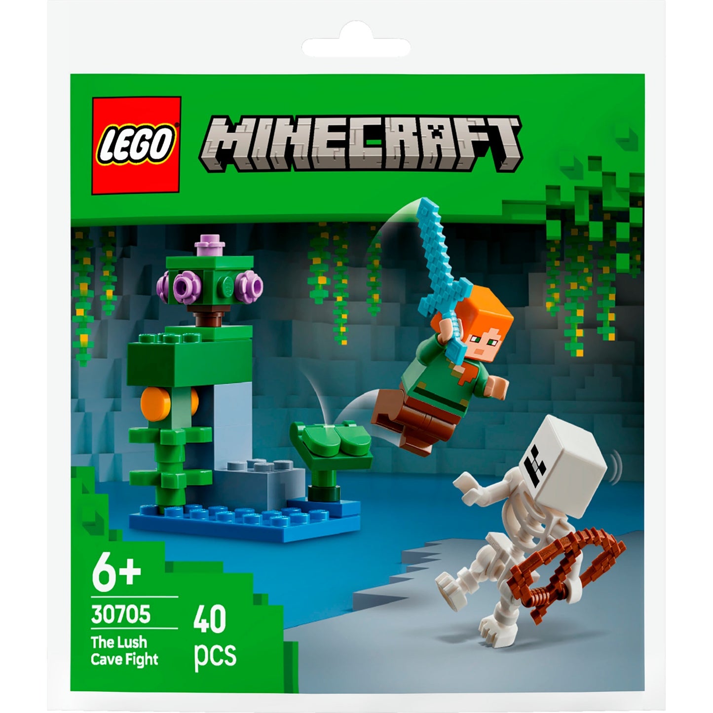 LEGO 30705 Minecraft -Tasche Duell in der üppigen Höhle