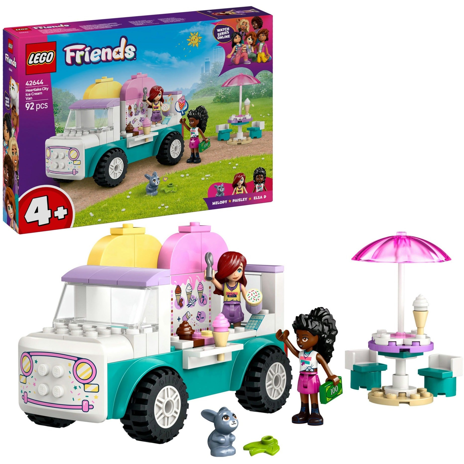 Lego Lego Freunde 42644 Heartlake City Ice Cream Truck