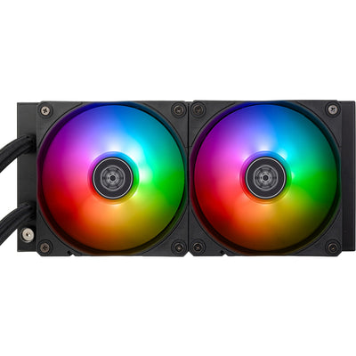 Silverstone Novapeak 240 Arb Wasserkühlung (schwarz, 4 Pin PWM)