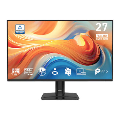 MSI Pro MP271 E14A 27 Monitor (schwarz, 144 Hz, VGA, HDMI, Display-Port, Audio)