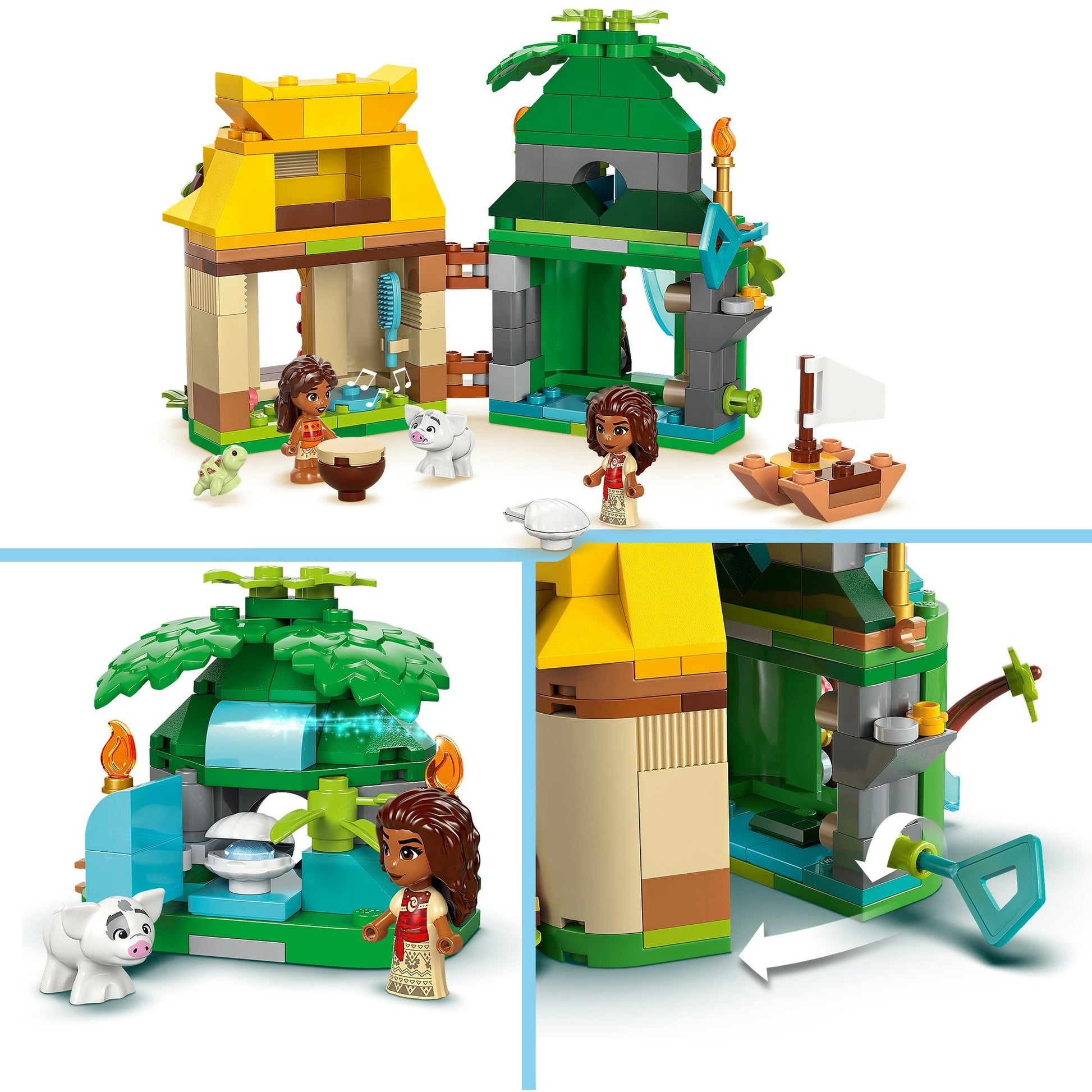 Lego Lego Prinzessin 43260 Vaianas Spielinsel