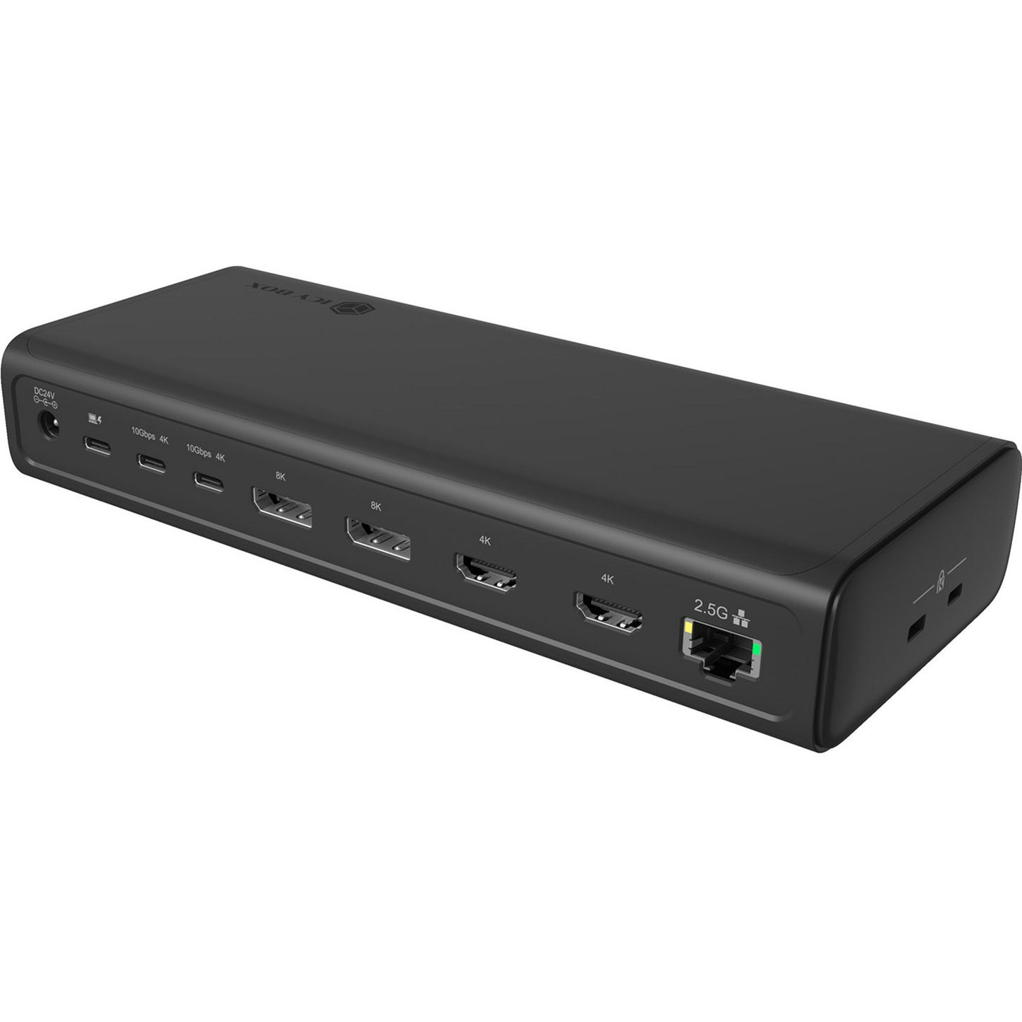 Icy Box ib-dk7401-cu31 17-in-1 Dockingstation (schwarz)