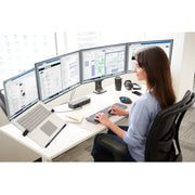 Kensington KB535 EQ wiederaufladbare Tastatur für mehrere Geräte (US-internationales Layout (QWERTY), Scherenschalter, 100 %, USB, 2,4 GHz, Bluetooth 5.4) - afbeelding 7
