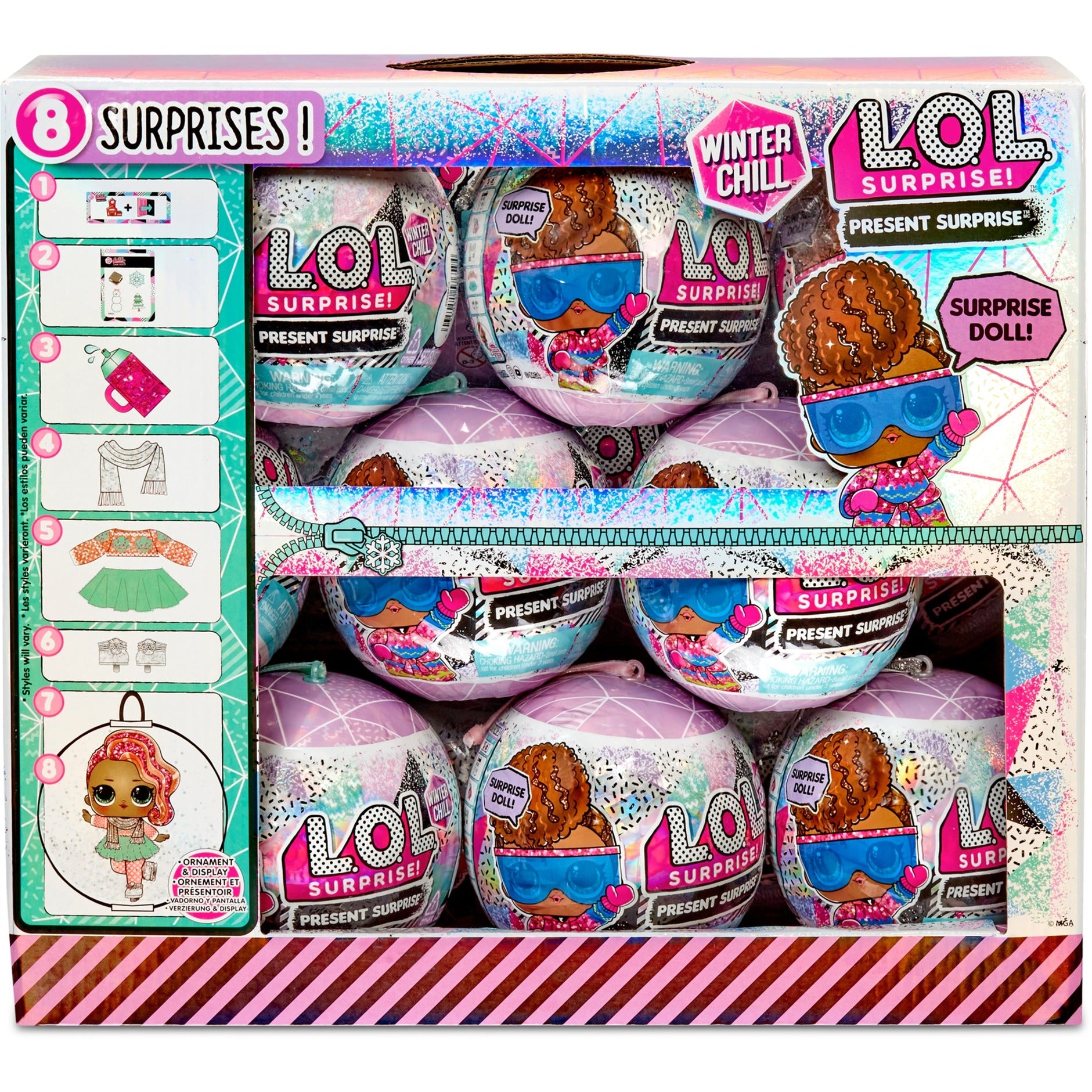 MGA Entertainment Überraschung! Präsentieren Sie den Winterkühl