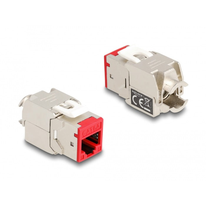 Delock Keystone -Modul RJ45 Jack an LSA Cat 6A Tolfree