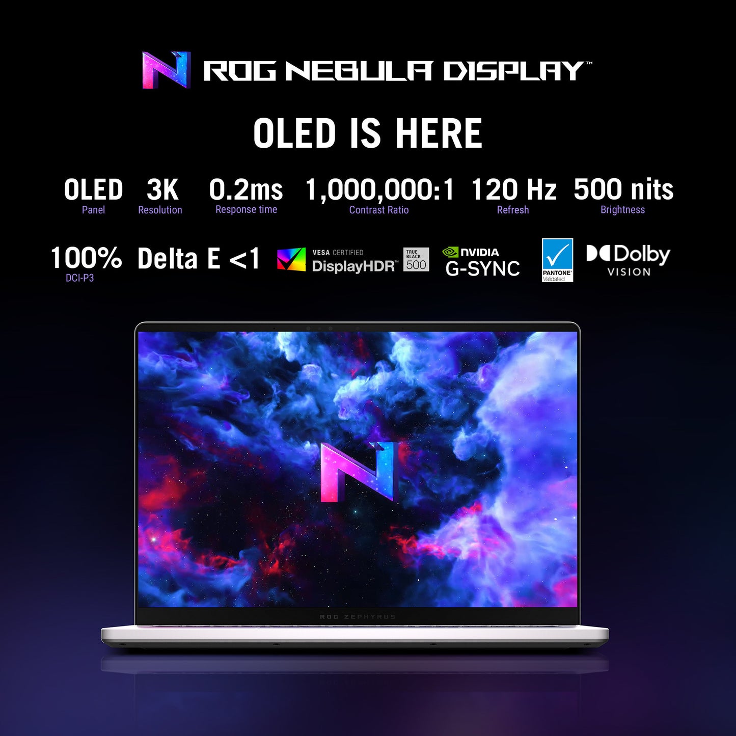 Asus Rog Zephyrus G14 Ga403um-QS024W 14 Copilot+ Gaming-Laptop (Weiß | Ryzen 9 270 | RTX 5060 | 16 GB | 1 TB SSD | OLED)