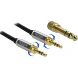 Delock-Stereo-Kabel 3,5 mm 3 Pin-Stecker> 3,5 mm 3 Pin-St. - afbeelding 3