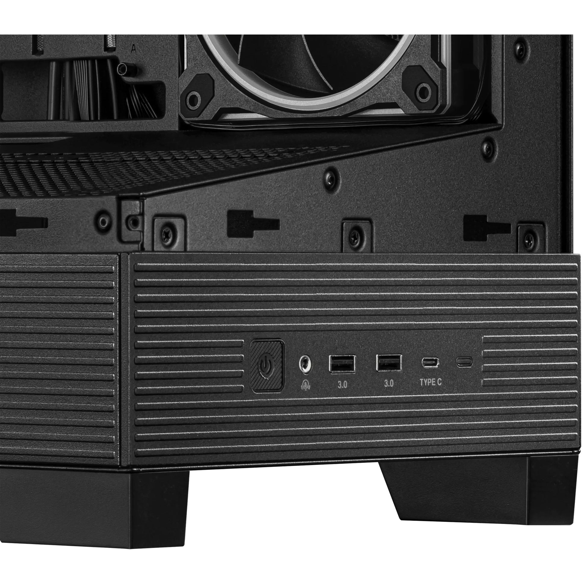 Asus a31 plus Midi-Tower-Gehäuse (schwarz | 2x USB-A | 2x USB-C | gehärtetes Glas)