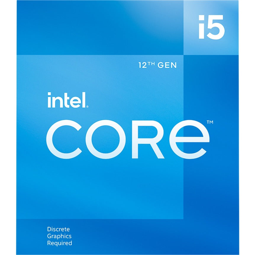 Intel® Core i5-12400F, 2,5 GHz (4,4 GHz Turbo Boost)