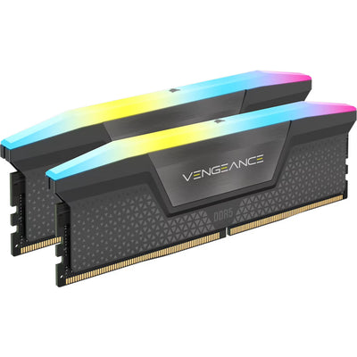 Corsair Vengeance 16 GB DDR5-5200 (2x 8 GB) RAM (grau, cmh16gx5m2b5200z40, udimm, xmp, expo)