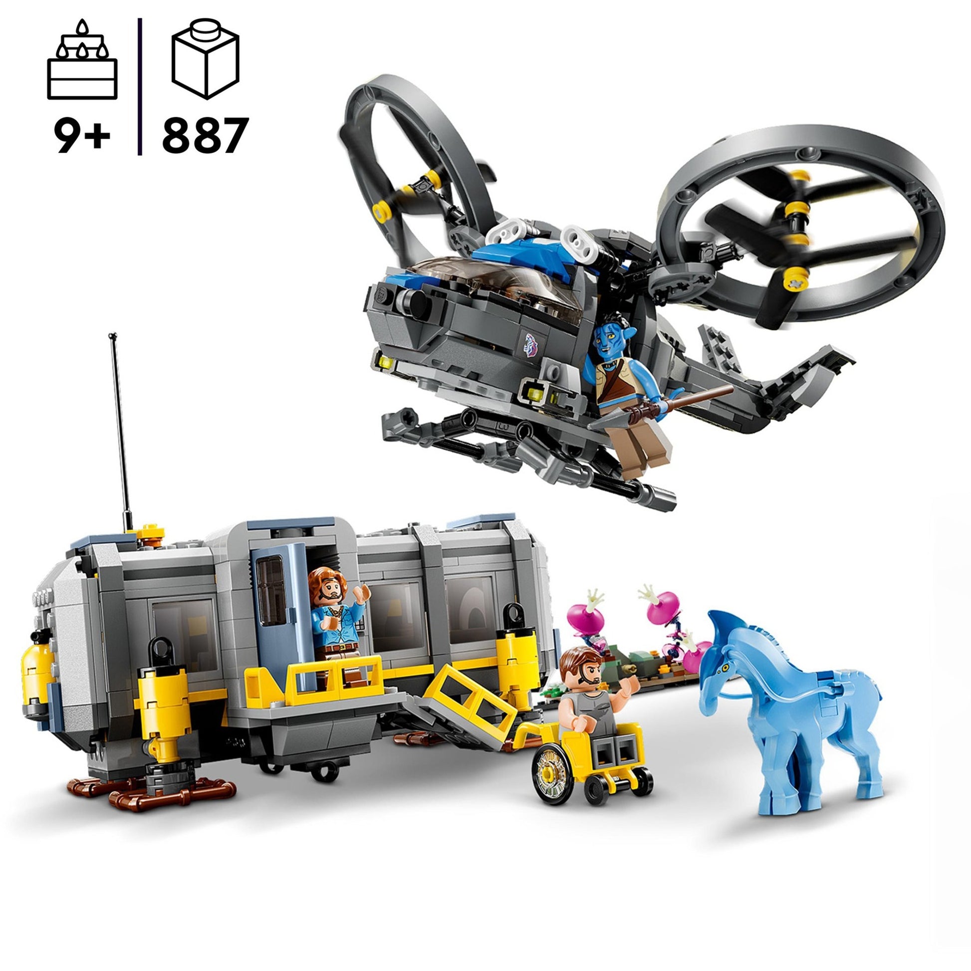 Lego-Avatar – Schwebende Berge: Site 26 RDA Samson Konstruktionsspielzeug (75573)