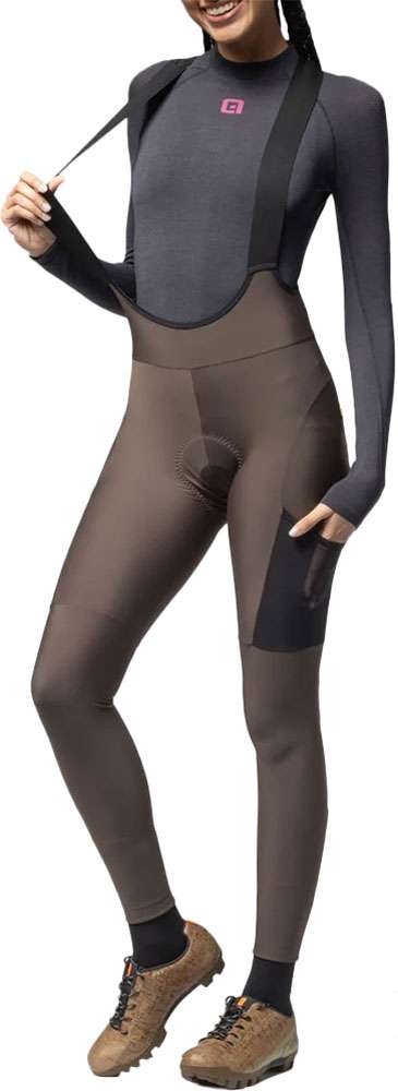 Alé Stones Cargo 2.0 – Damen-Trägerhose mit Polster